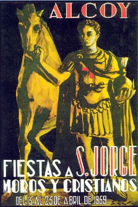 Fiestas de Moros y Cristianos en honor de San Jorge  